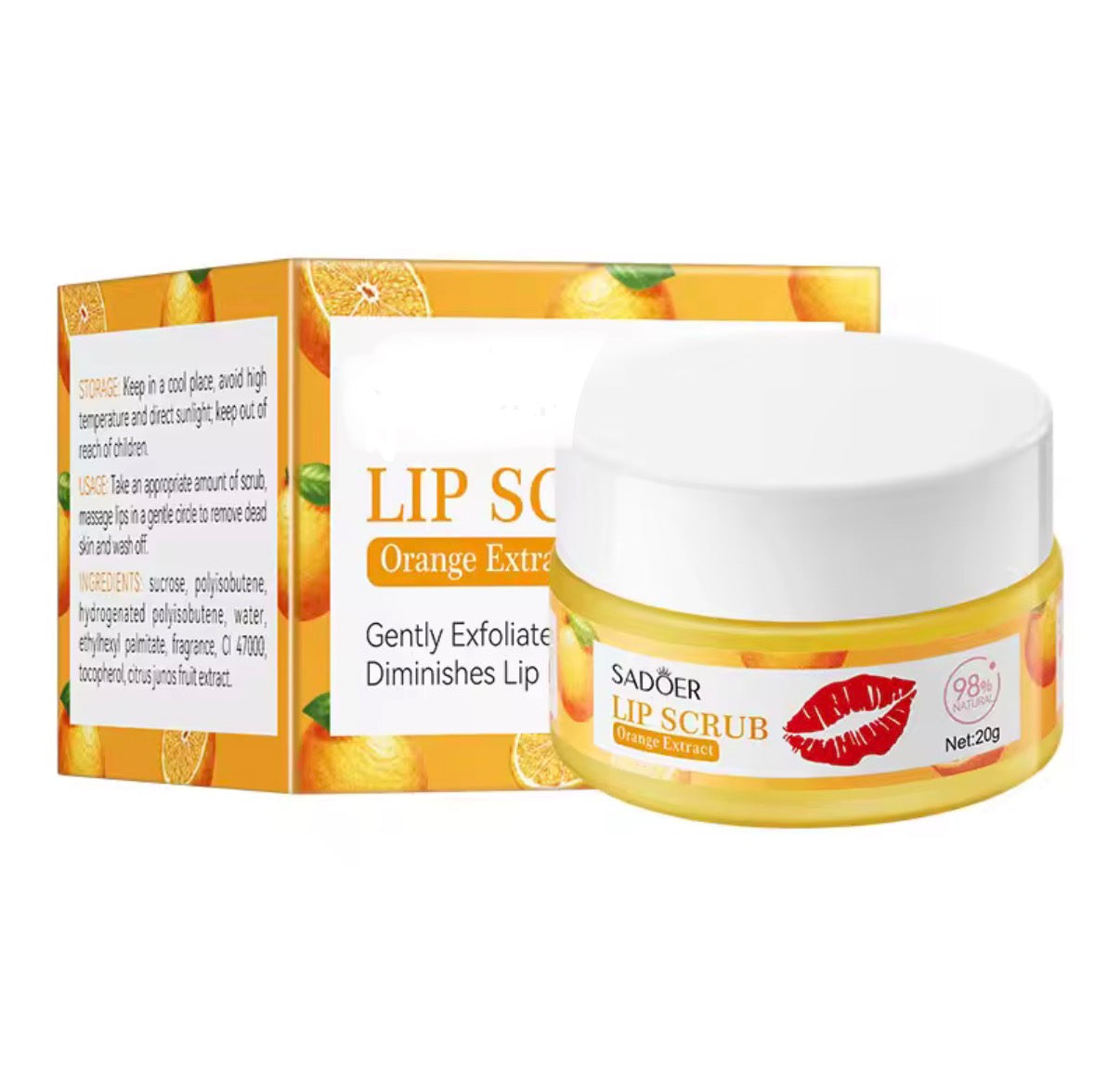 Lip Scrub orange