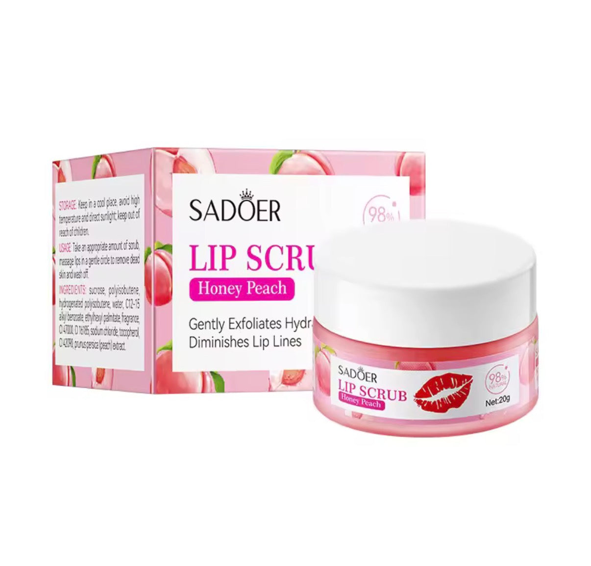 Lip Scrub honey peach